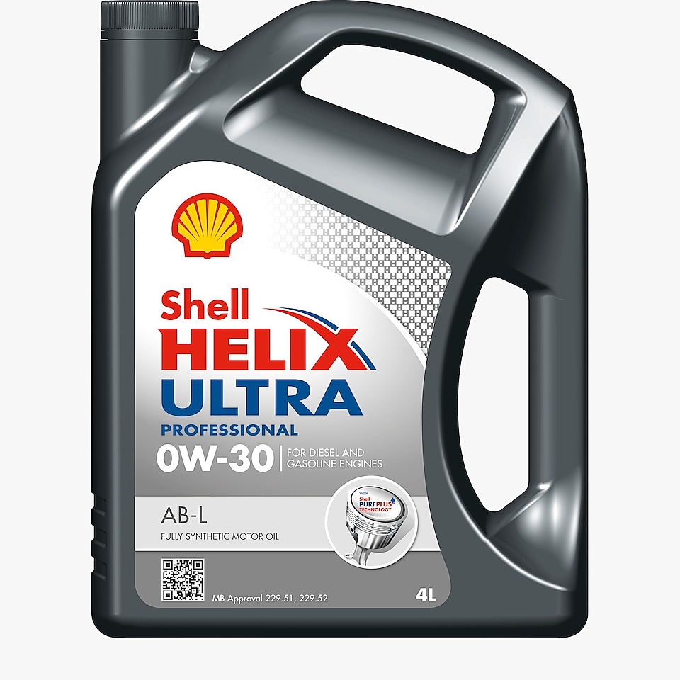 Giới thiệu dầu nhớt Shell Helix Ultra Professional AB-L 0W-30