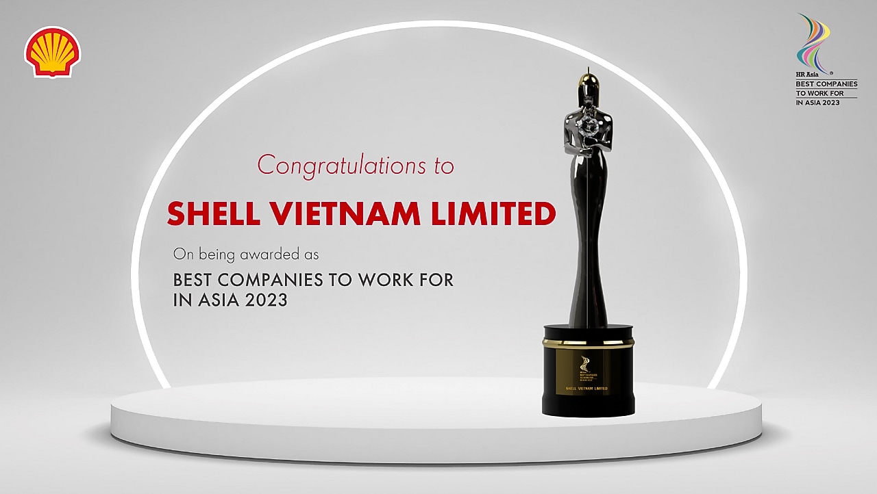 Công ty Shell Việt Nam TNHH – Nơi làm việc tốt nhất Châu Á 2023 tại Việt Nam