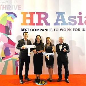 Đại diện Shell Việt Nam tại Lễ trao giải HR Asia 2024