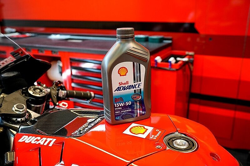 Shell Advance – Thương hiệu dầu nhớt duy nhất được Ducati sử dụng