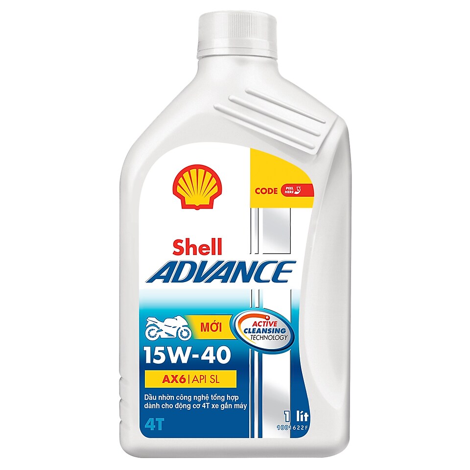 Shell Advance AX6 15W 40
