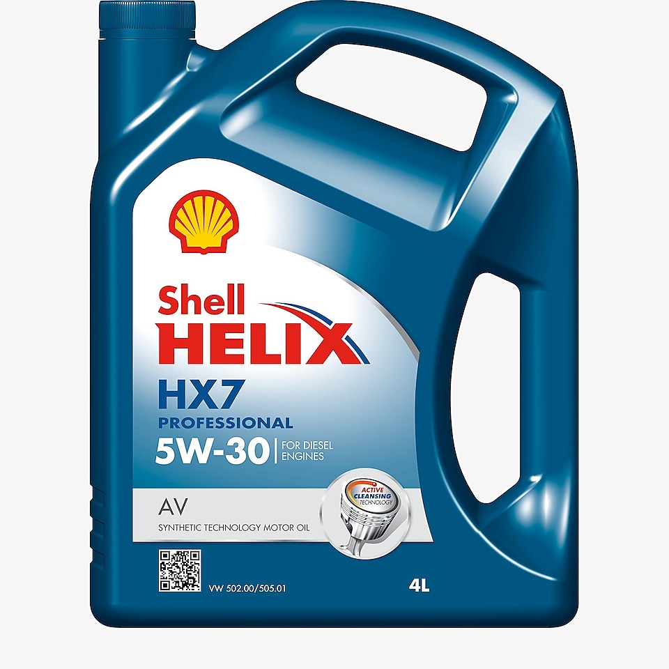 Hình ảnh dầu Shell Helix HX7 Professional AV 5W-30