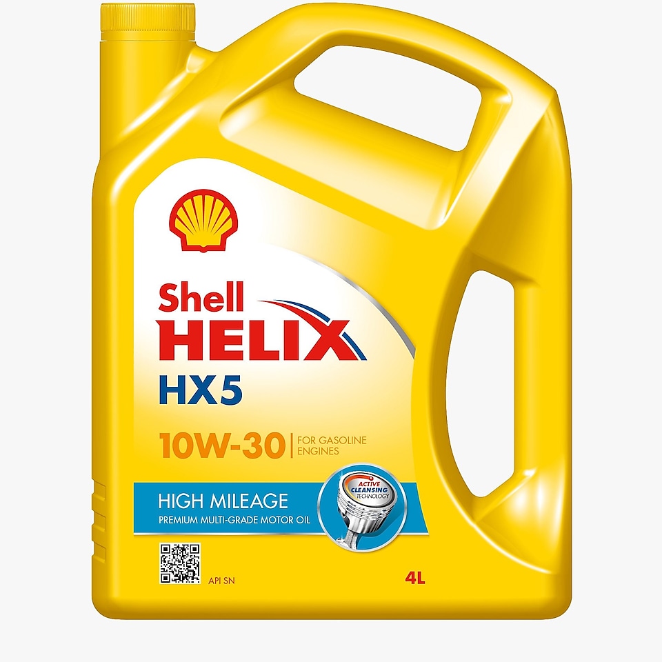 Hình ảnh dầu Shell Helix HX5 High Mileage 10W-30